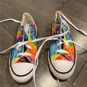 Colorful Tie-Dye Converse Sneakers